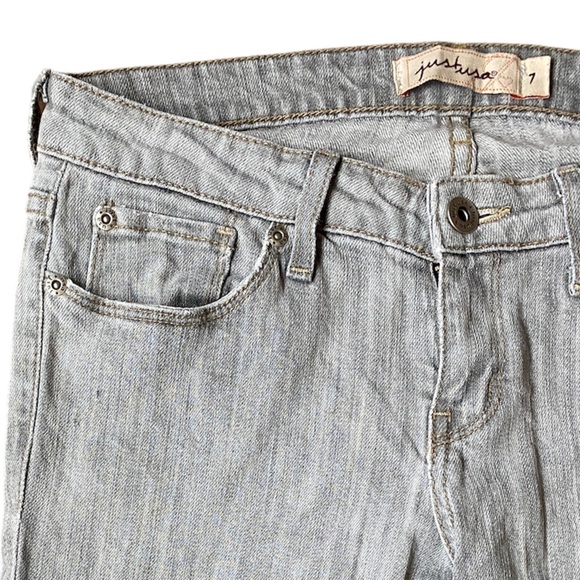 Just USA Hipster Skinny Jeans, Denim Jeans , Straight Leg Skinny Jeans ,Low Rise - Picture 7 of 13